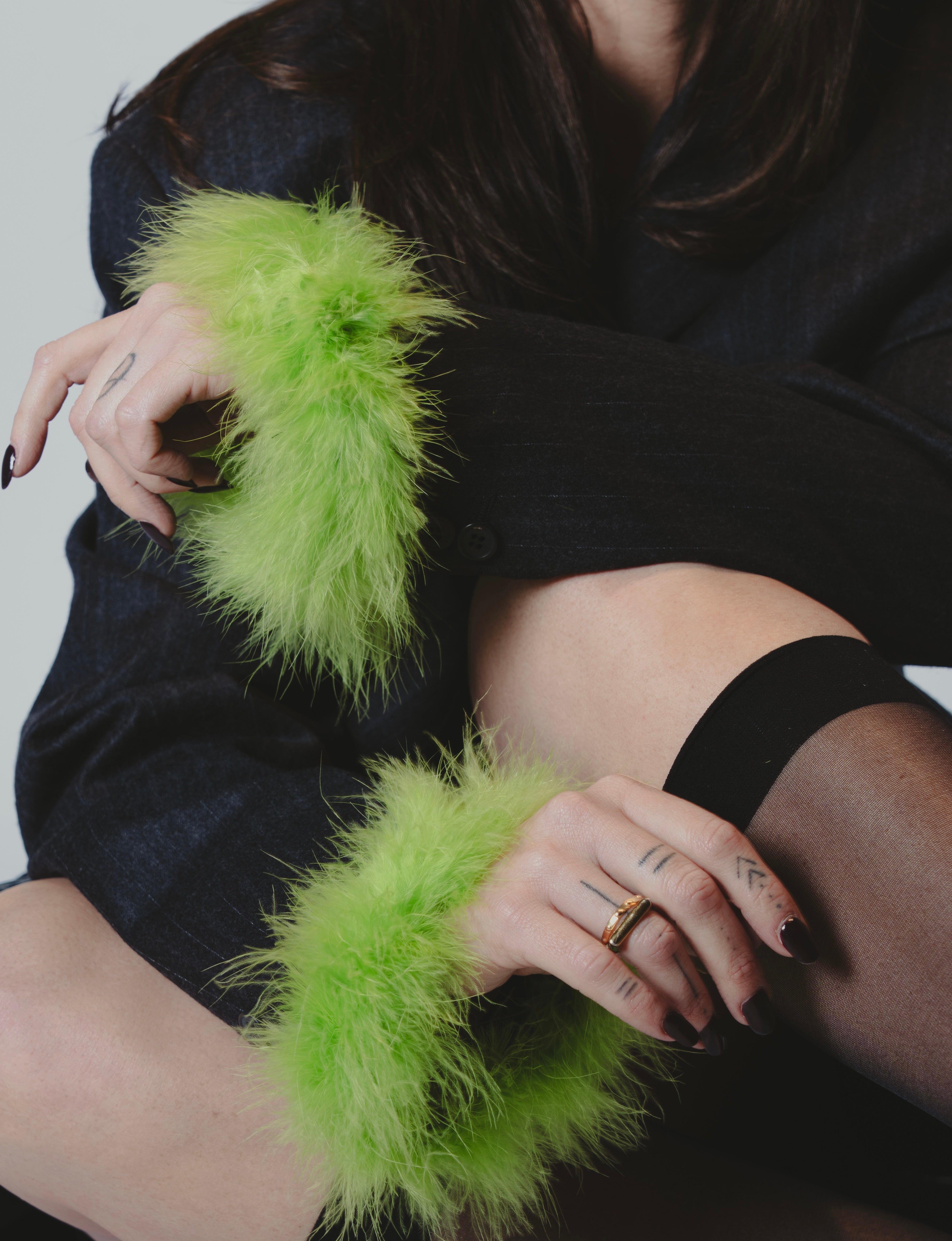 Blazer grigio gessato