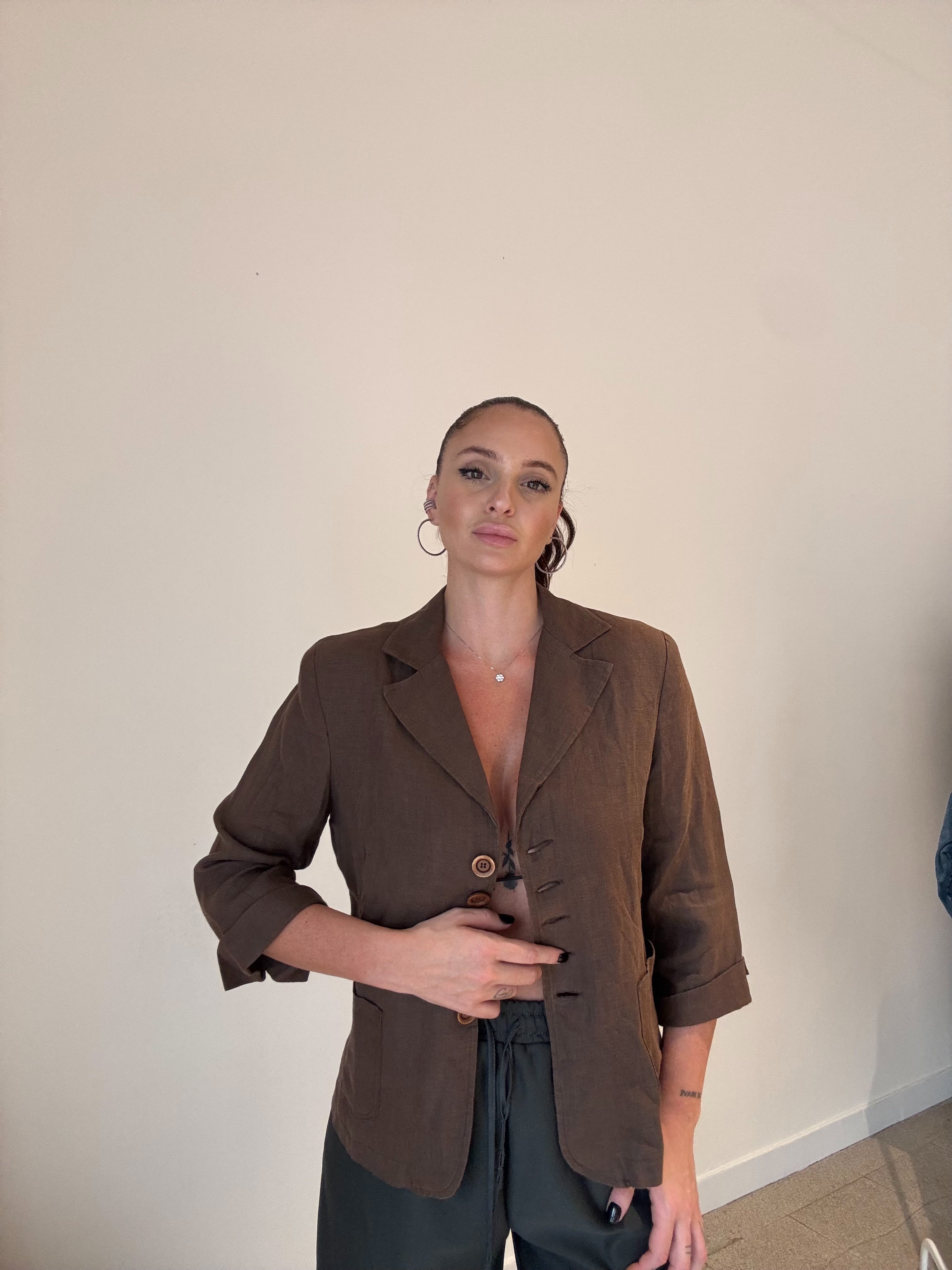 Blazer in lino
