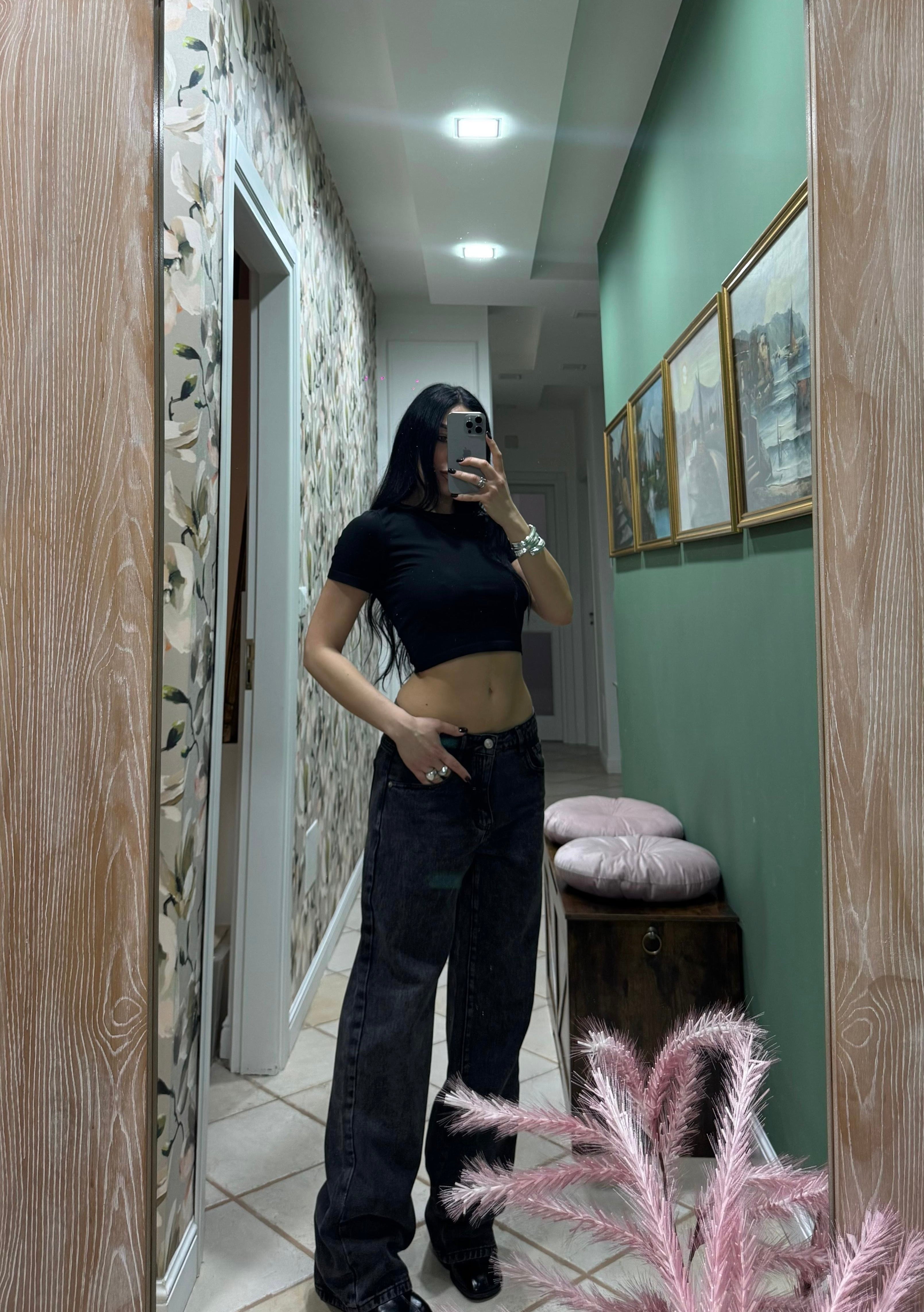 Jeans nero