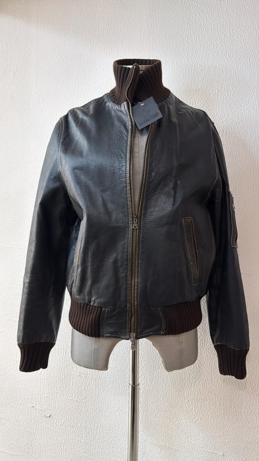 Bomber vera pelle